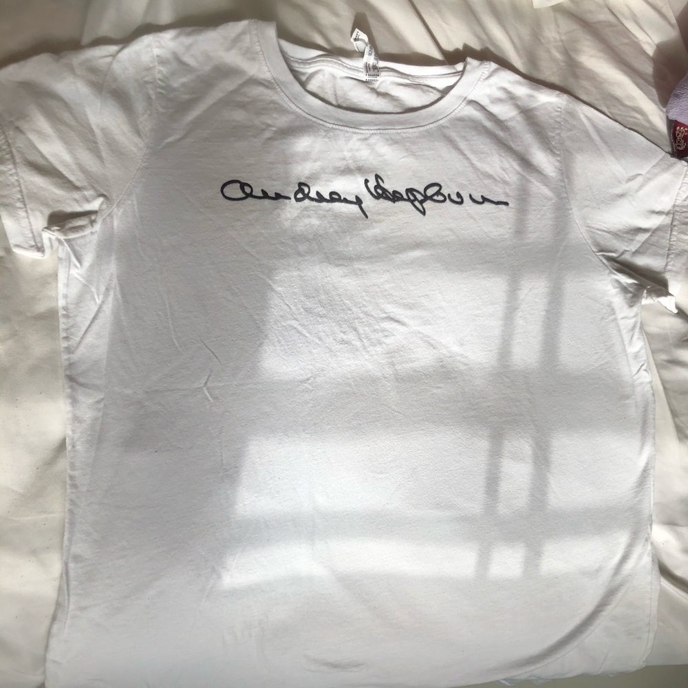 Audrey Hepburn Signature Graphic Tee